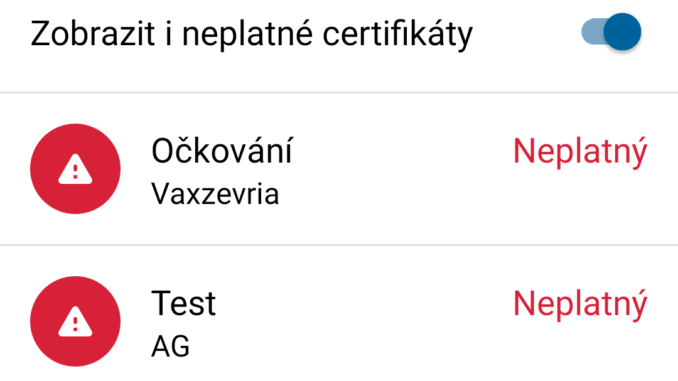 neplatný