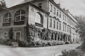 Tovární budova č. p. 1, listopad 1942. SOA Litoměřice